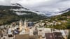 Panoramic view over Briançon